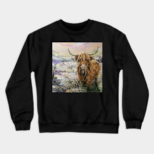 Highland Cow Crewneck Sweatshirt